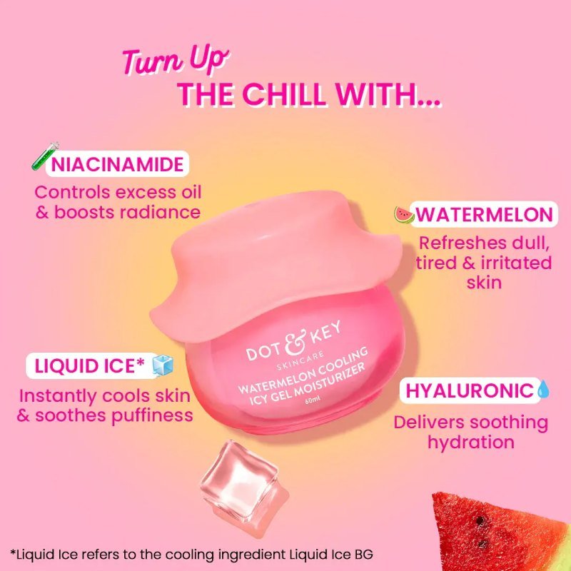Dot & Key Watermelon Cooling Icy Gel Moisturizer With Hyaluronic — view 2