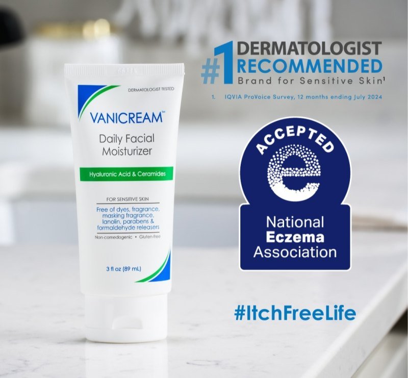 Vanicream Daily Facial Moisturizer with Hyaluronic Acid & Ceramides