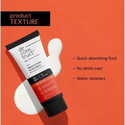 Deconstruct Fluid Brightening Sunscreen with spf 50+ — view 4