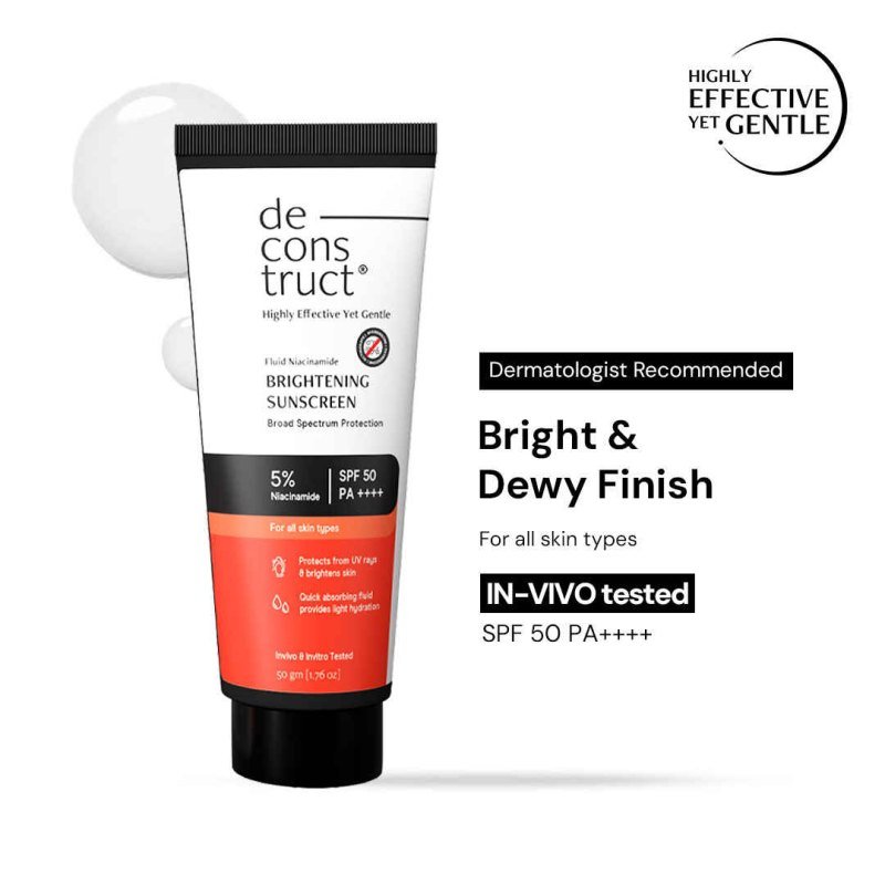 Deconstruct Fluid Brightening Sunscreen with spf 50+ — view 2