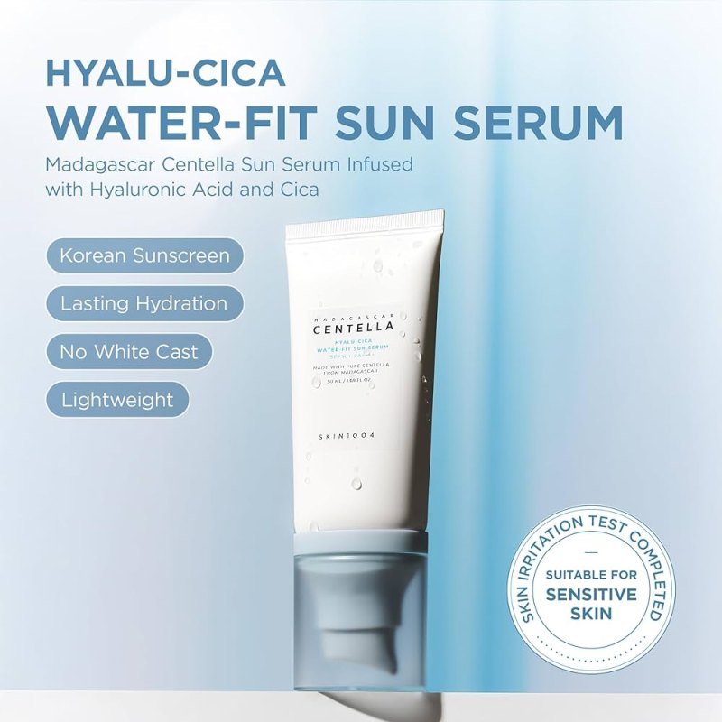 SKIN1004 Madagascar Centella Hyalu-Cica Water-Fit Sun Serum SPF50+ PA++++
